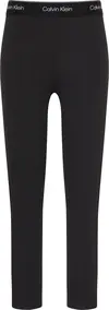 Calvin Klein MODERN SPORT HIGH RI, UB1 Siyah Kadın Tayt