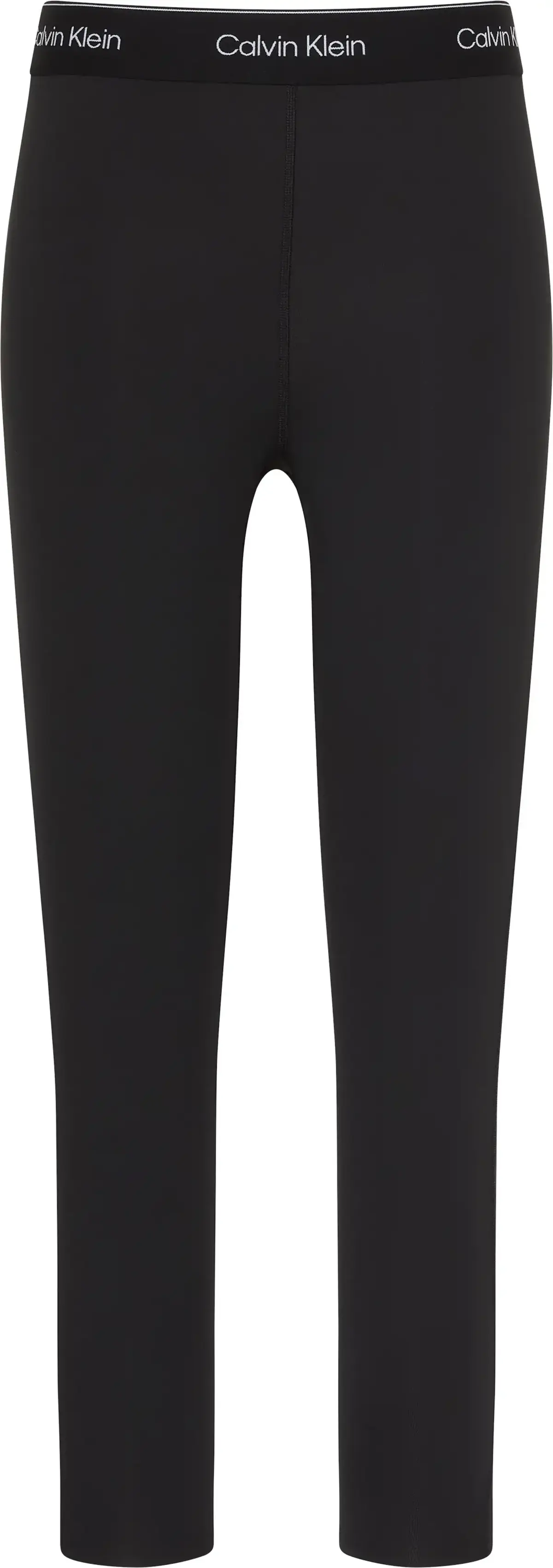 Calvin Klein MODERN SPORT HIGH RI, UB1 Siyah Kadın Tayt