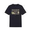 Puma GRAPHICS Mountain Tee Siyah Erkek T-Shirt