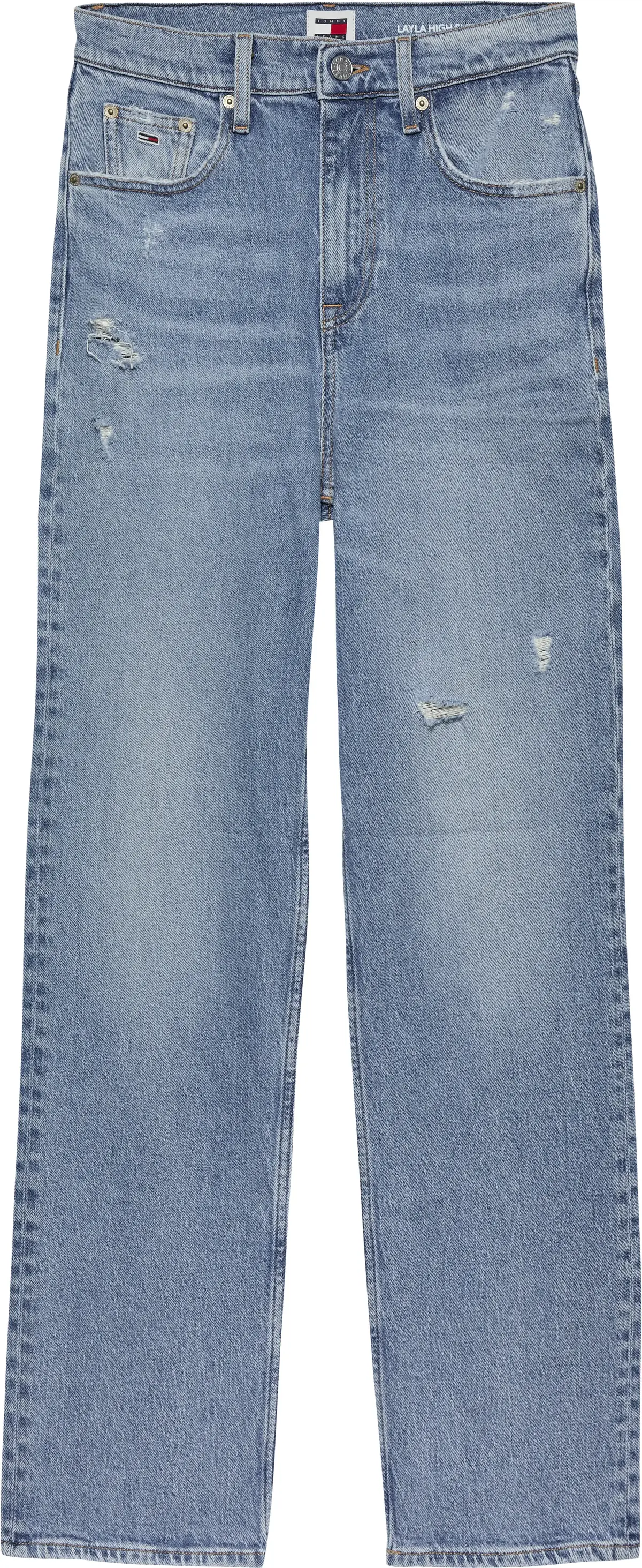 Tommy Hilfiger LAYLA HR SLIM STR BI, 1AB Mavi Kadın Jean Pantolon