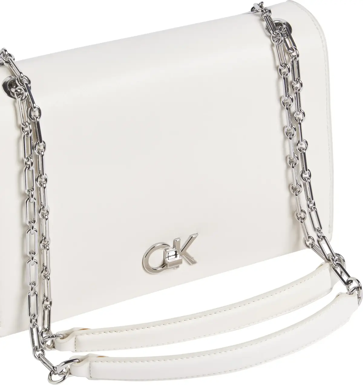 Calvin Klein CK MEDIUM CONV CHAIN, YAO Krem Kadın Çanta