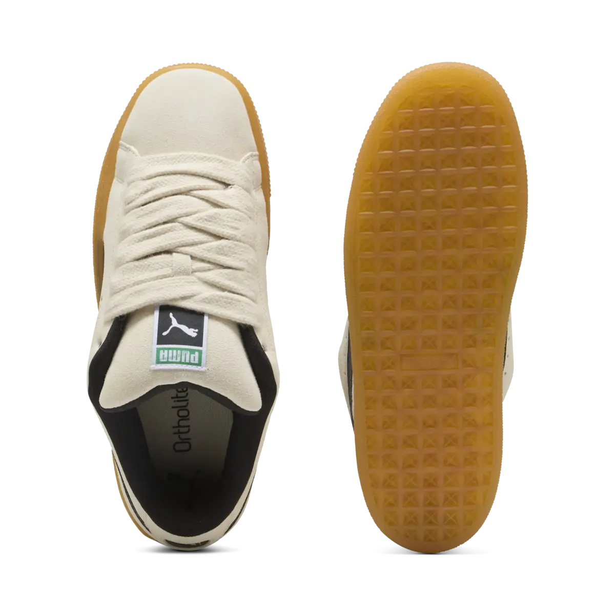 Puma Suede XL Dark Risk Krem Unisex Spor Ayakkabı