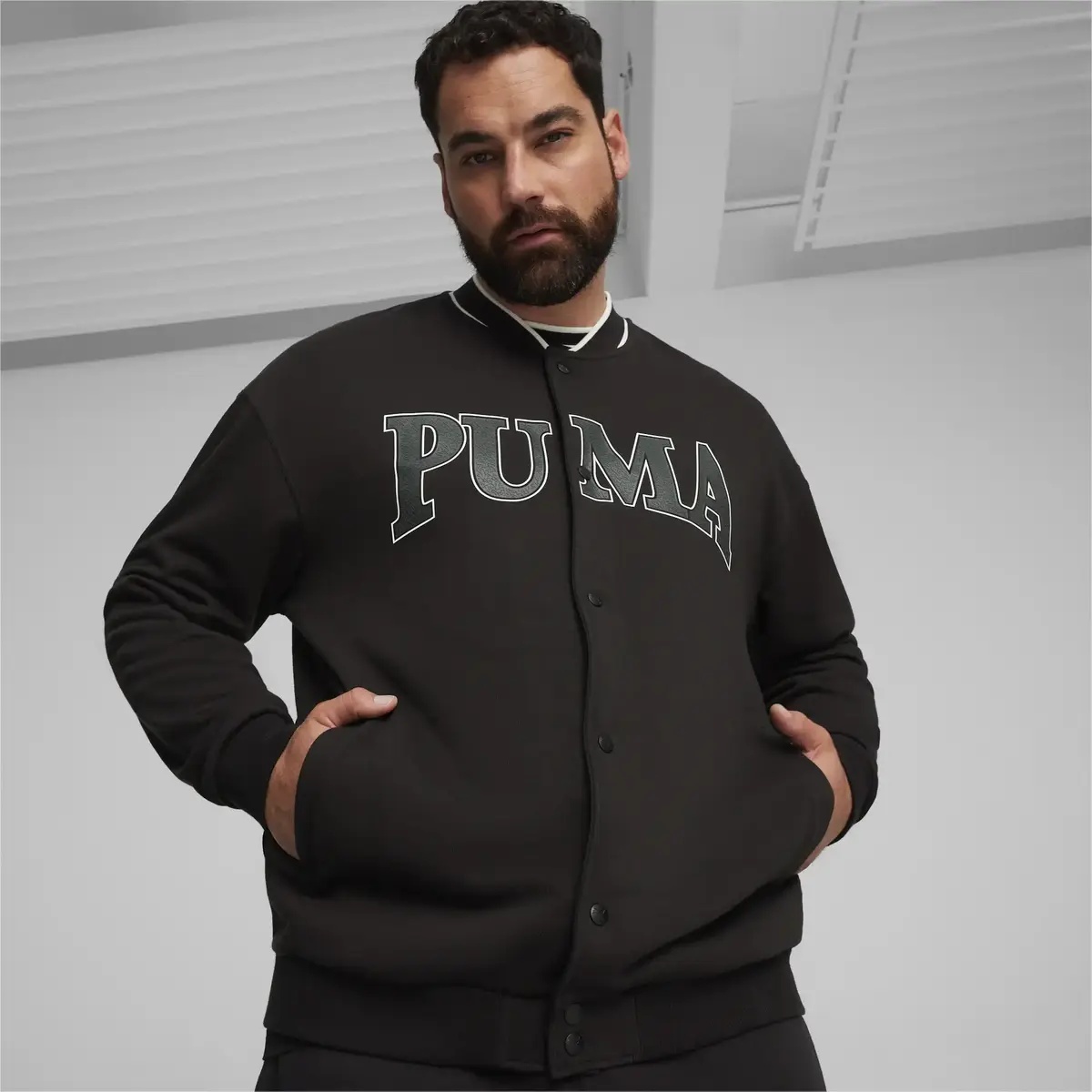 Puma SQUAD Track Jacket TR Siyah Erkek Sweatshirt