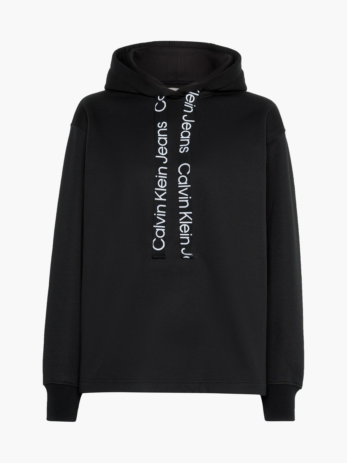 Calvin Klein LOGO DRAWCORD HOODIE Kadın Siyah Hoodie