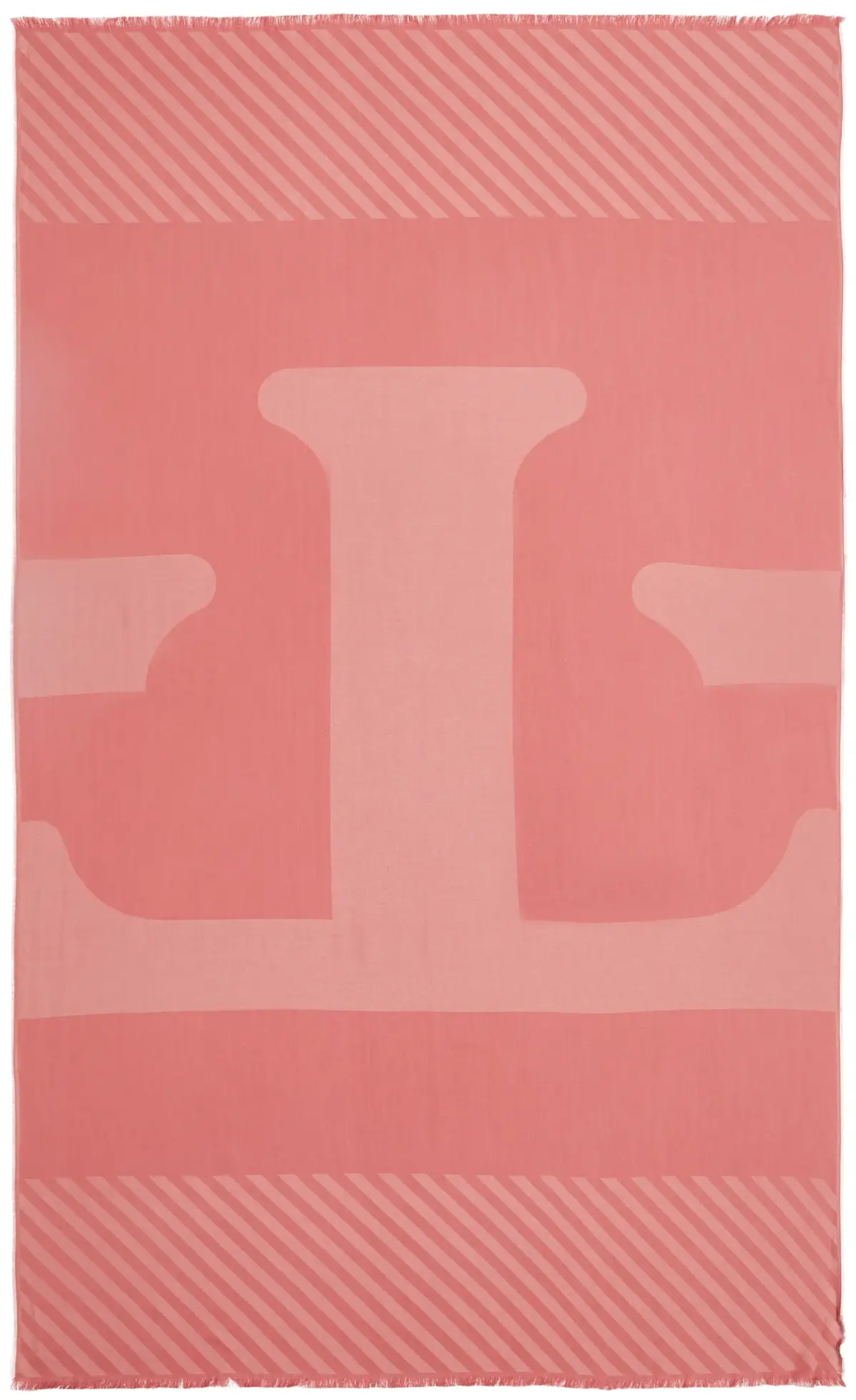 Tommy Hilfiger TH OUTLINE SCARF MIC Kadın Pembe Atkı