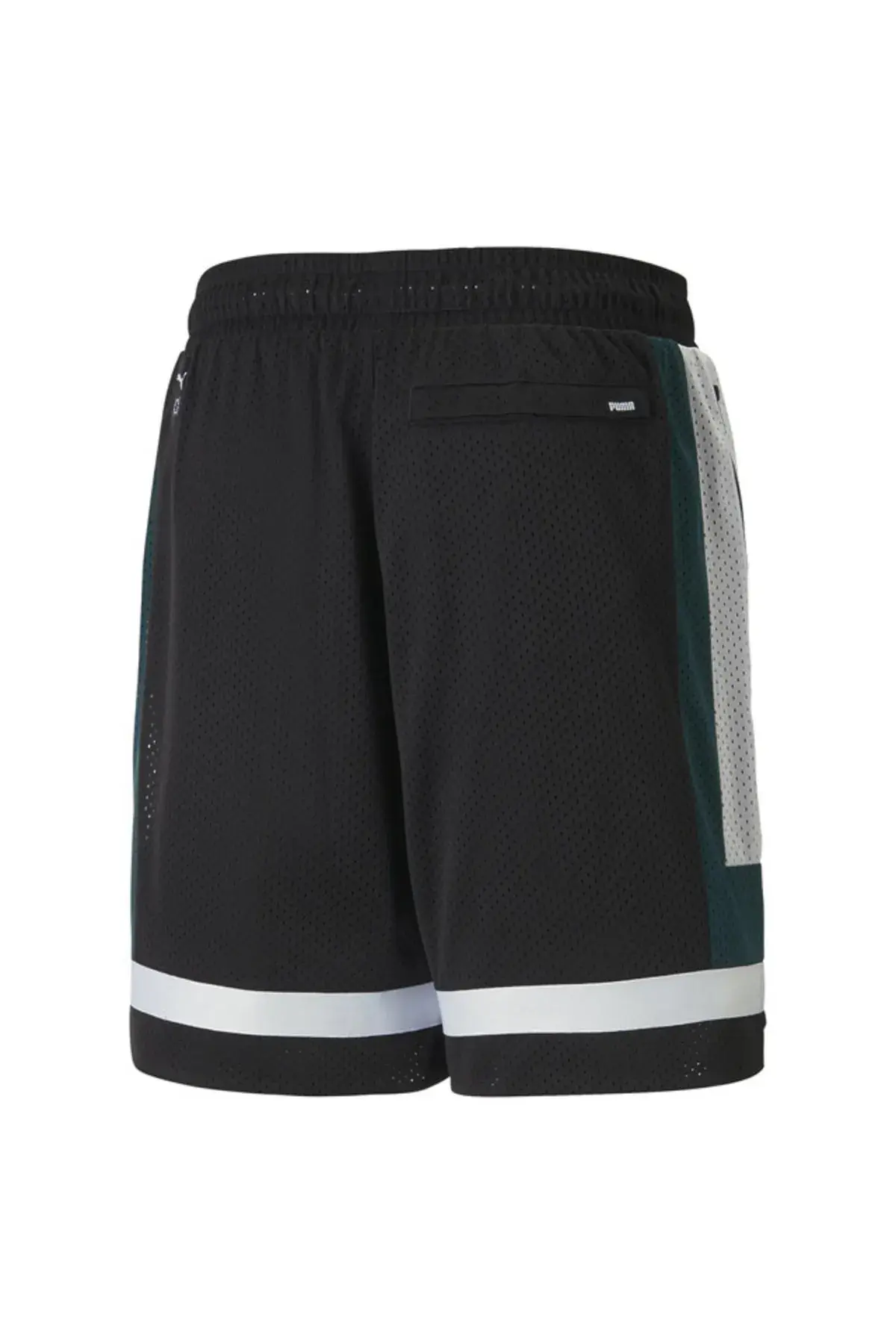 Puma First Team Short Siyah Erkek Basketbol Şort
