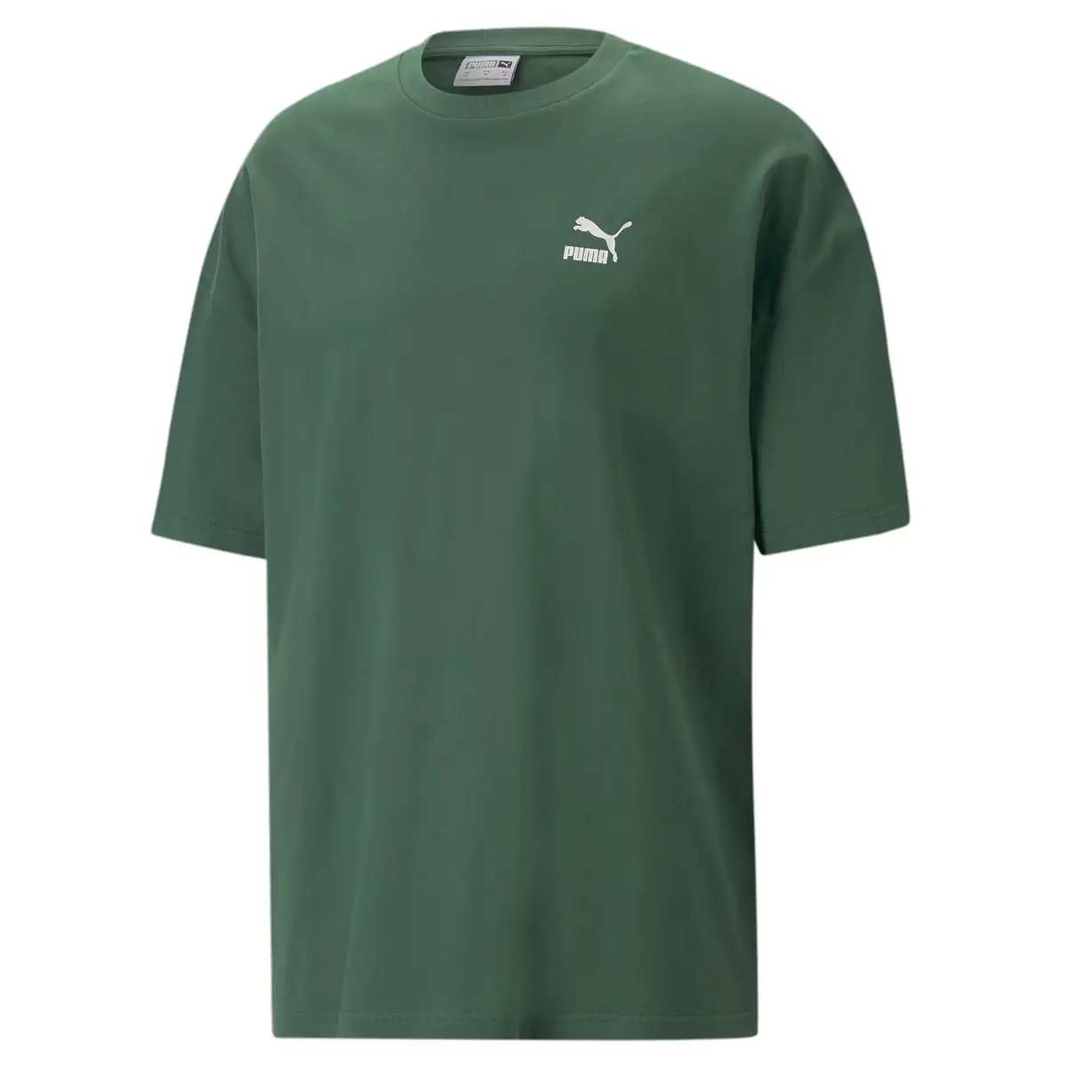 Puma Classics Oversized Yeşil Erkek T-Shirt
