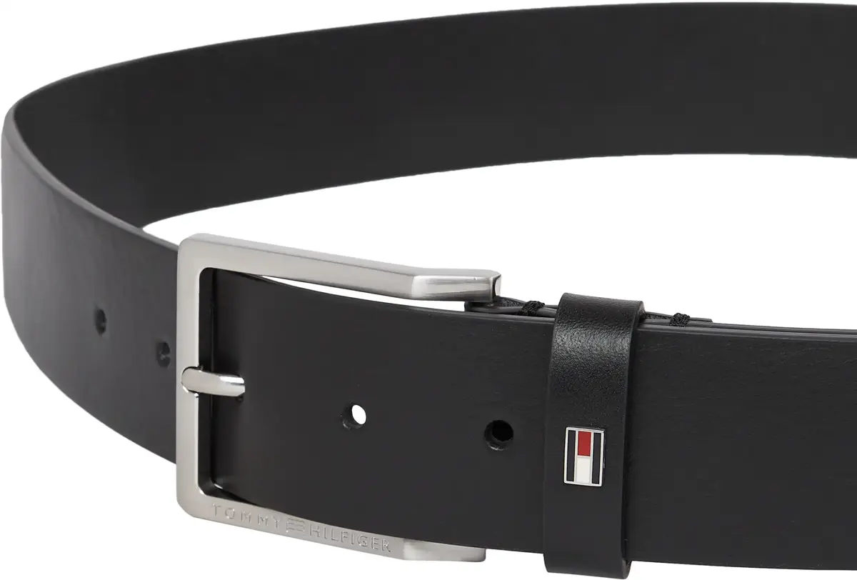 Tommy Hilfiger OLIVER 4.0, BDS Siyah Erkek Kemer