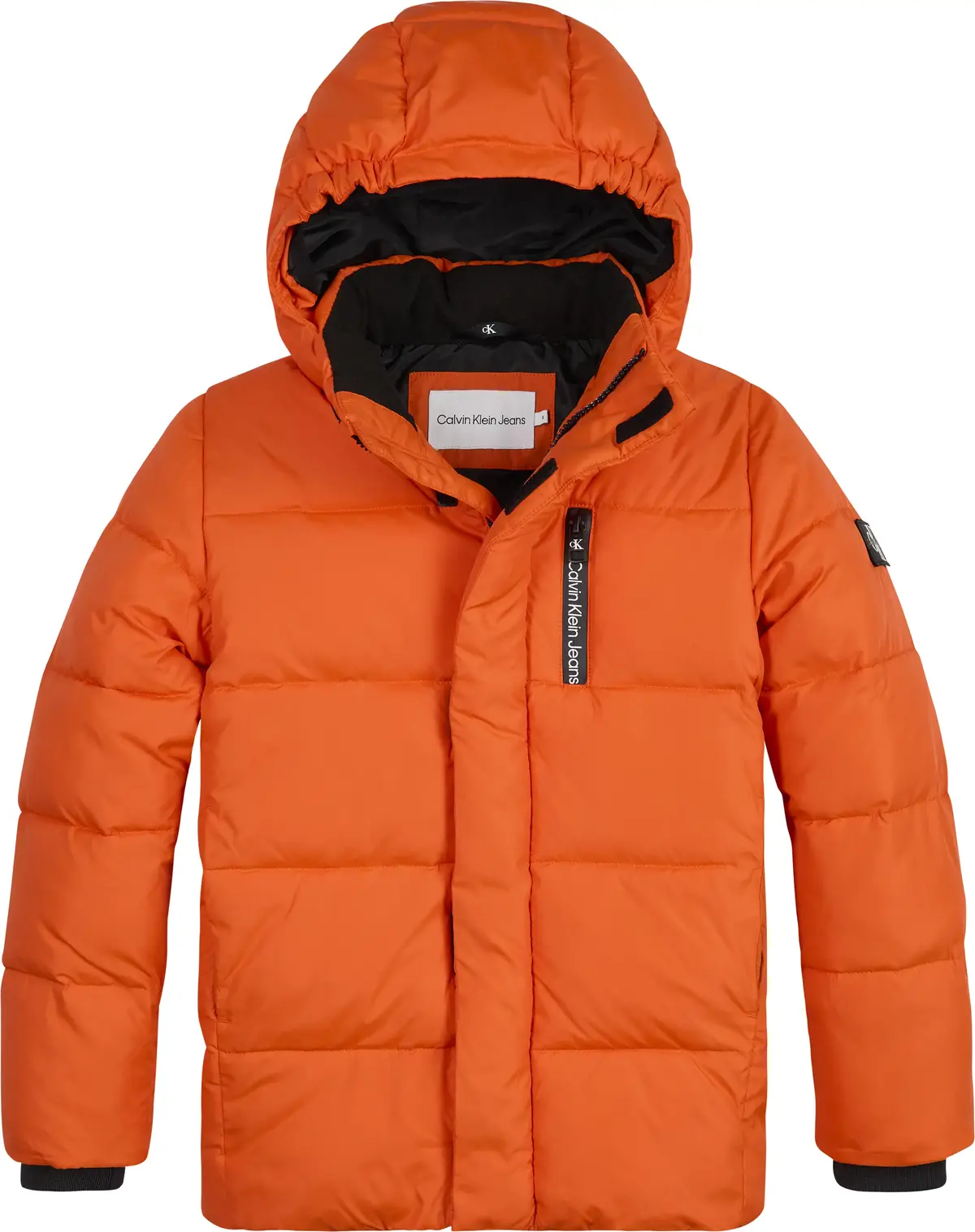 Calvin Klein ESSENTIAL PUFFER JAC Erkek Turuncu Şişme Mont