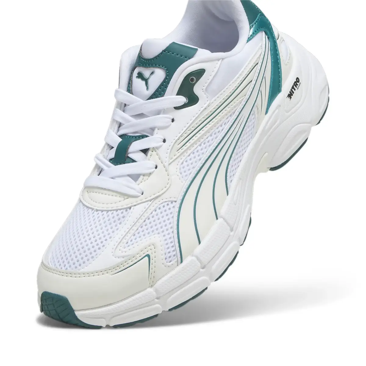 Puma Teveris Nitro Metallic Wns Beyaz Kadın Günlük Spor Ayakkabı