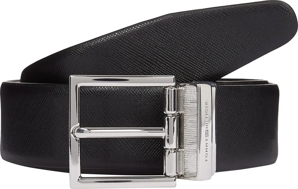 Tommy Hilfiger HUDSON 3.5 REV, GB6 Siyah Erkek Kemer