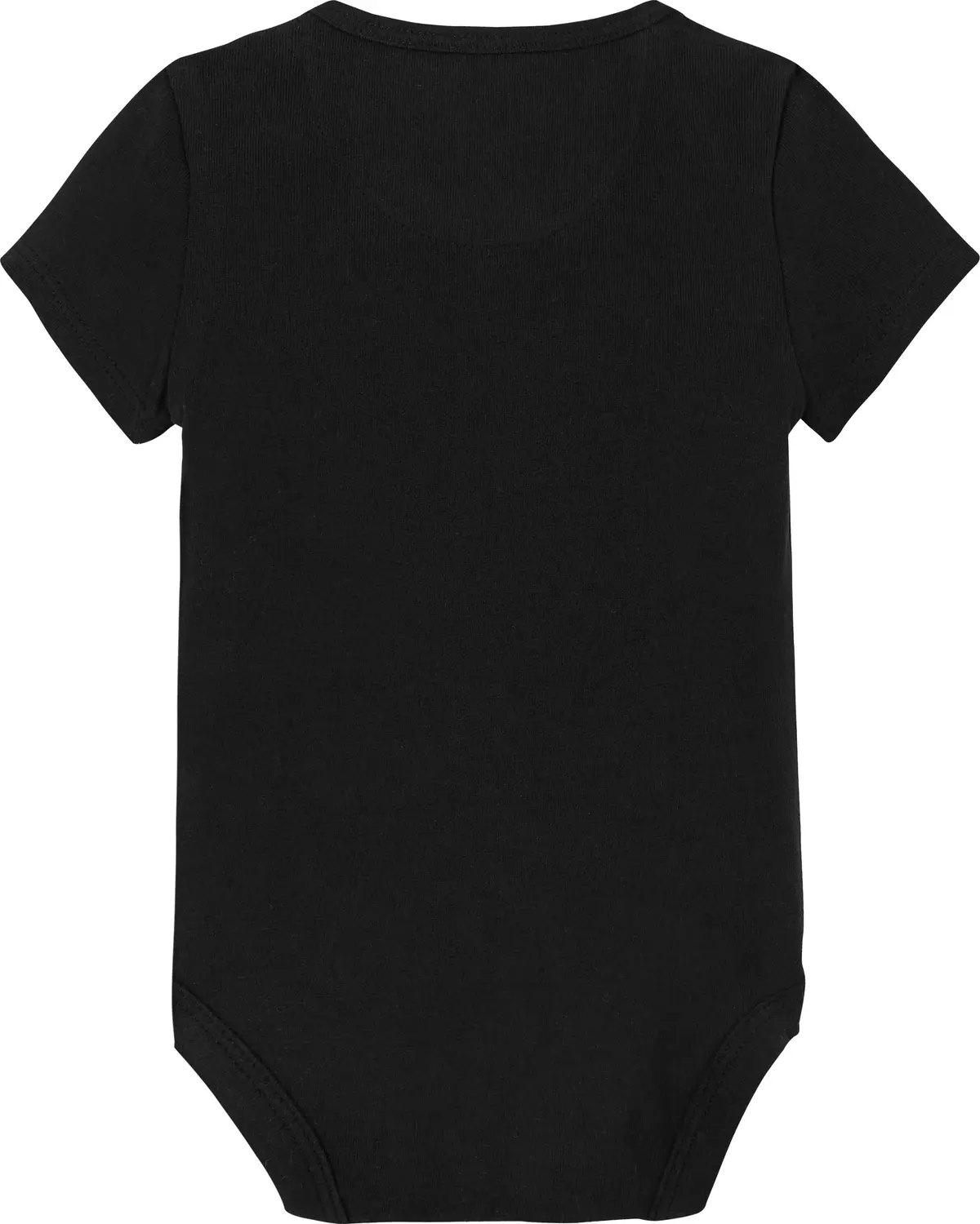 Calvin Klein MONOGRAM SS BODY, BEH Siyah Yenidoğan Bodysuit