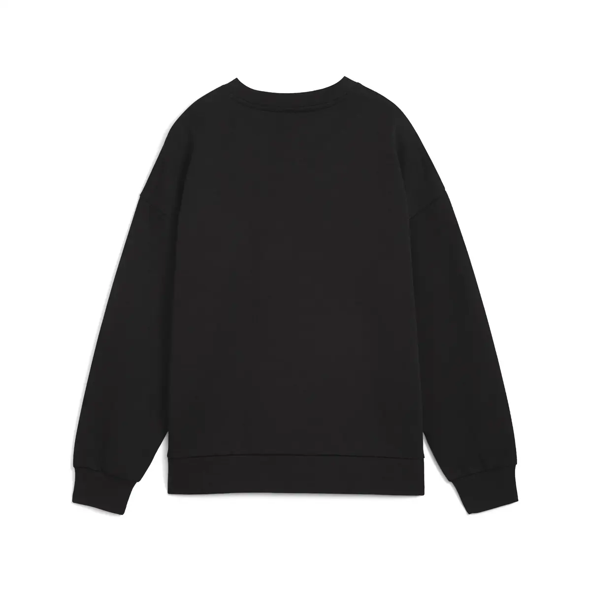 PUMA WARDROBE ESS Oversized Crew Siyah Kadın Sweatshirt