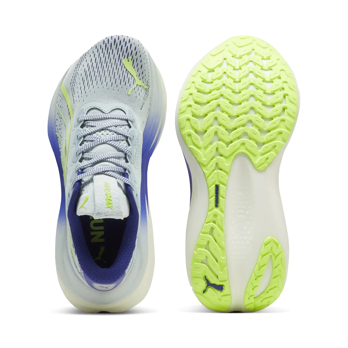Puma MagMax Nitro Wns Mavi Kadın Yürüyüş ve Koşu Ayakkabısı
