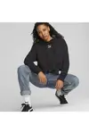 Puma CLASSICS Cropped Hoodie Siyah Kadın Hoodie