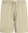Calvin Klein TEXTURED COTTON SHOR Erkek Krem Şort