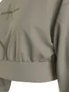 Calvin Klein MINERAL DYE MONOLOG Kadın Kahverengi Hoodie