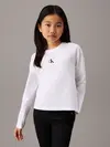 CK LOGO LS T-SHIRT, YAF