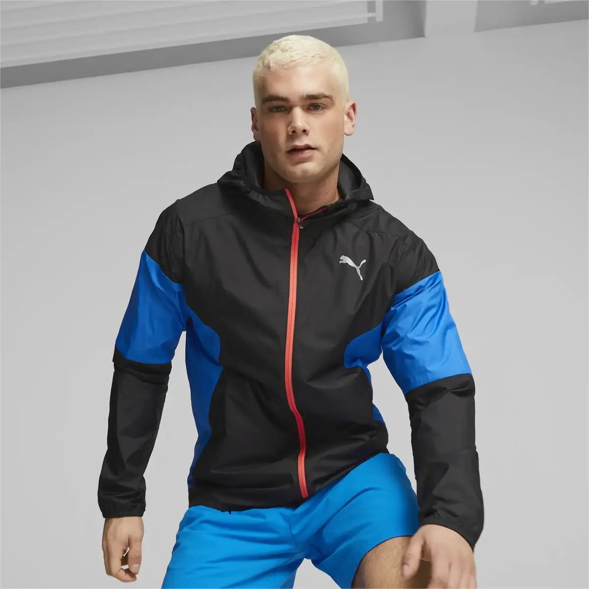 Puma Run Lightweight Jacket Puma Black-Ultra Siyah Erkek Hoodie