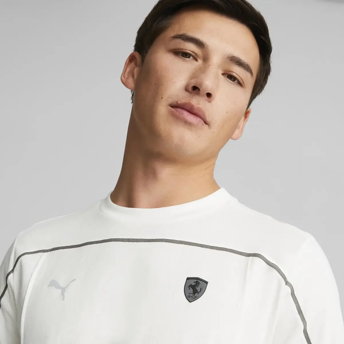 Puma Ferrari Style Tee Beyaz Erkek/Unisex T-Shirt