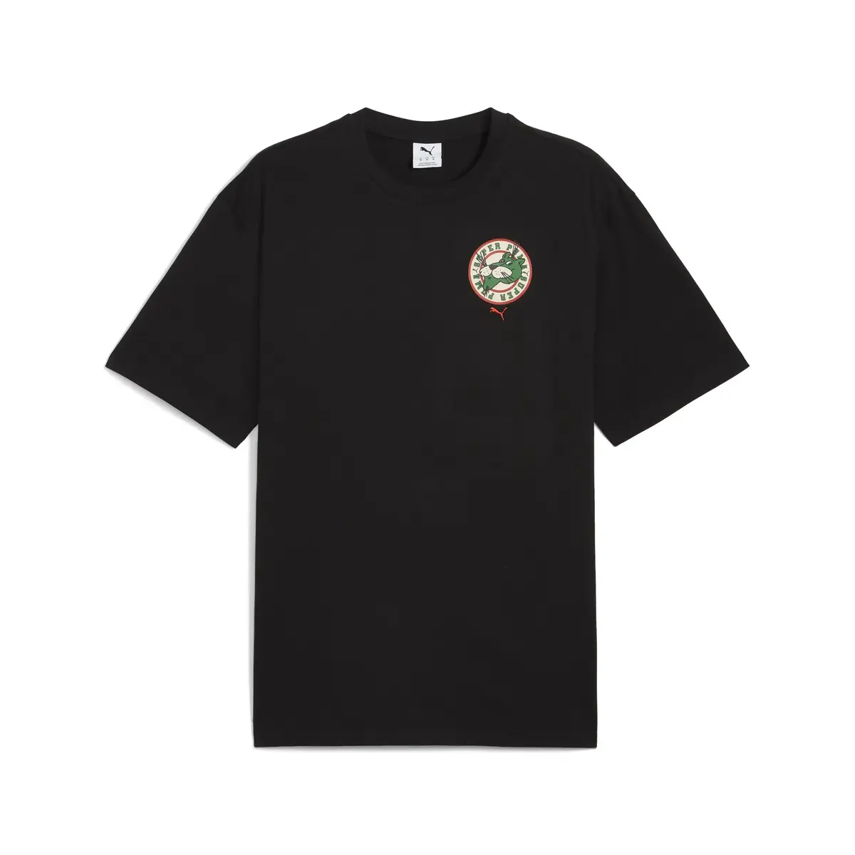 PUMA GRAPHICS Super Puma Tee Siyah Erkek T-Shirt