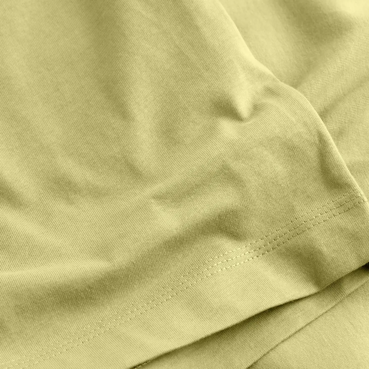 Calvin Klein WOVEN LABEL REGULAR, LHE Yeşil Erkek T-Shirt & Polo