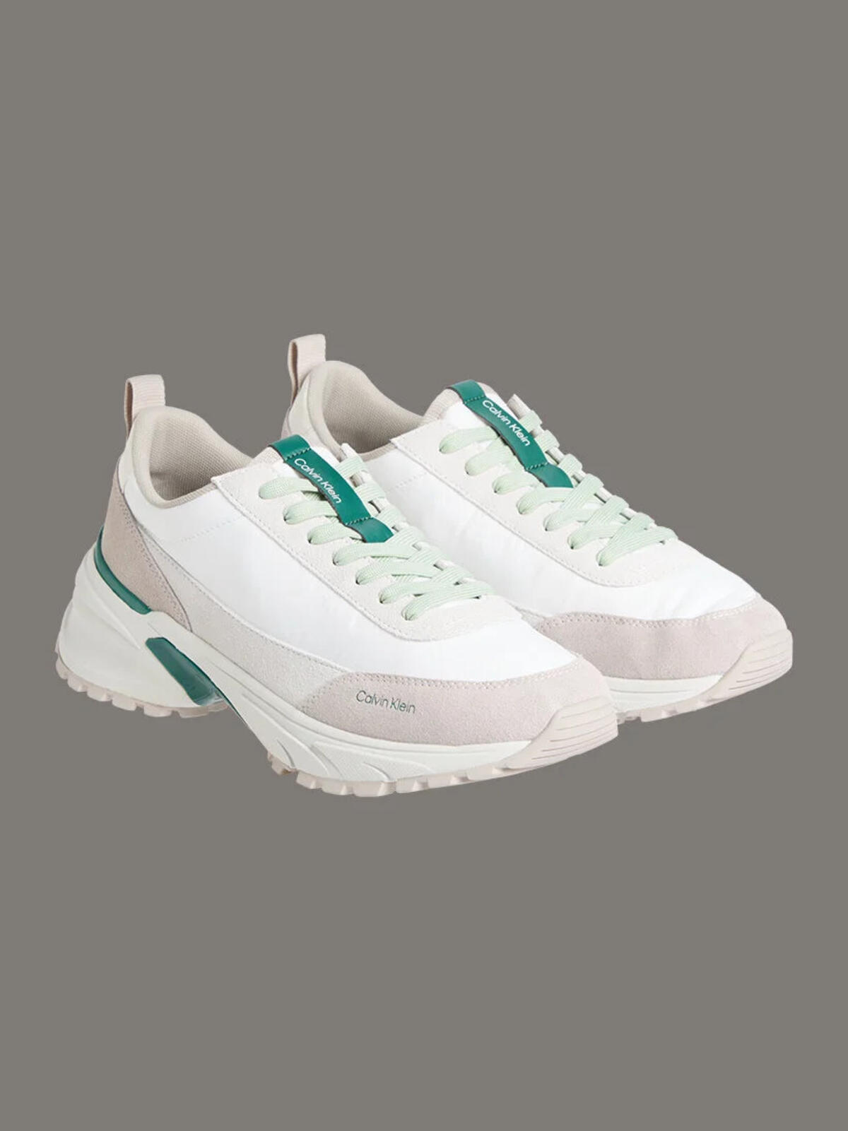 Calvin Klein HIKE RUNNER CASUAL Beyaz Erkek Günlük Spor Ayakkabı