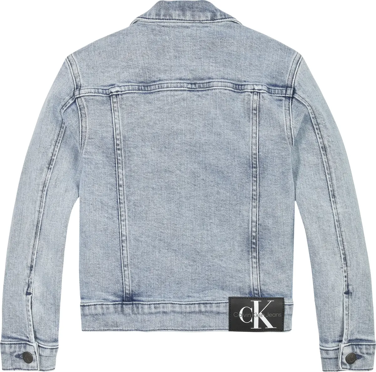 Calvin Klein DENIM TRUCKER WSHD B Erkek Mavi Kot Ceket
