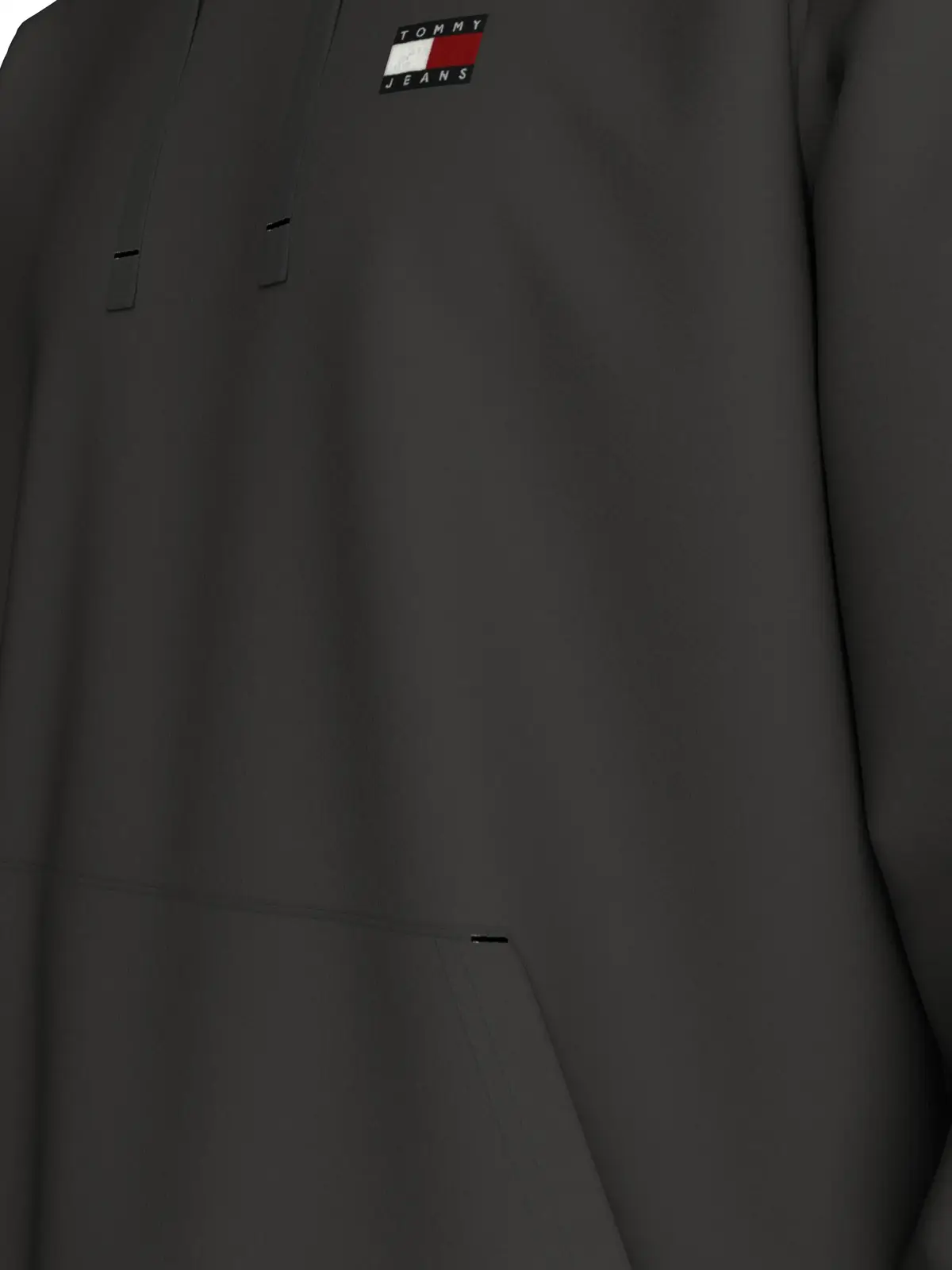 Tommy Hilfiger TJM REG BADGE HOODIE Erkek Siyah Sweatshirt