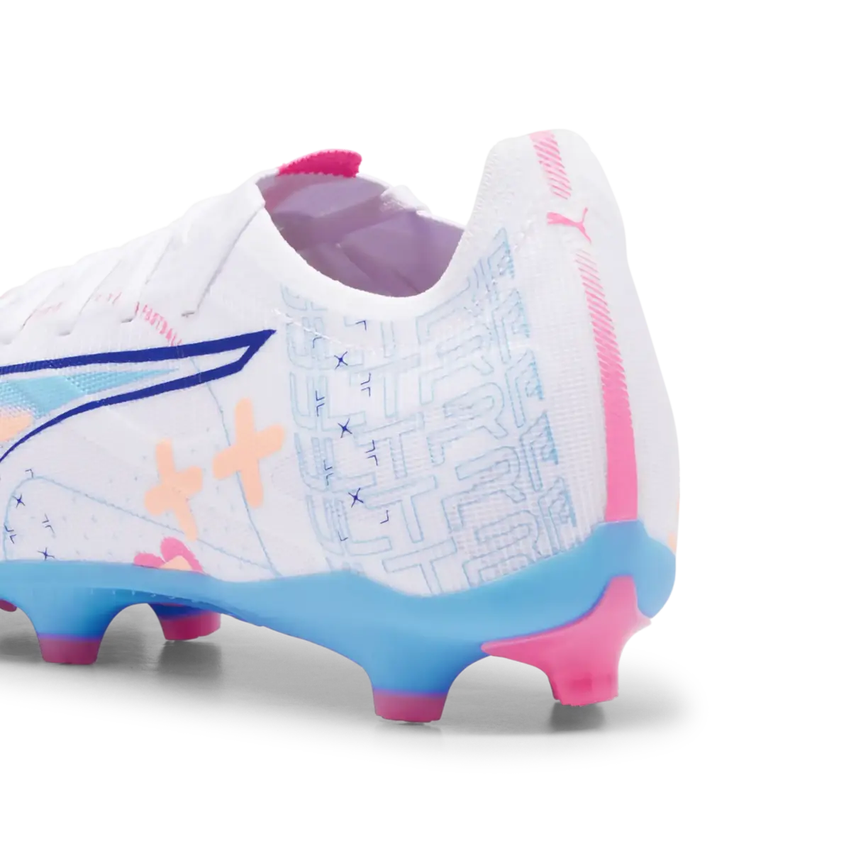 Puma ULTRA 5 MATCH VOL. UP FG/AG Beyaz Unisex Krampon