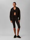 Calvin Klein COTTON SPACER HOODI, UB1 Siyah Kadın Hoodie