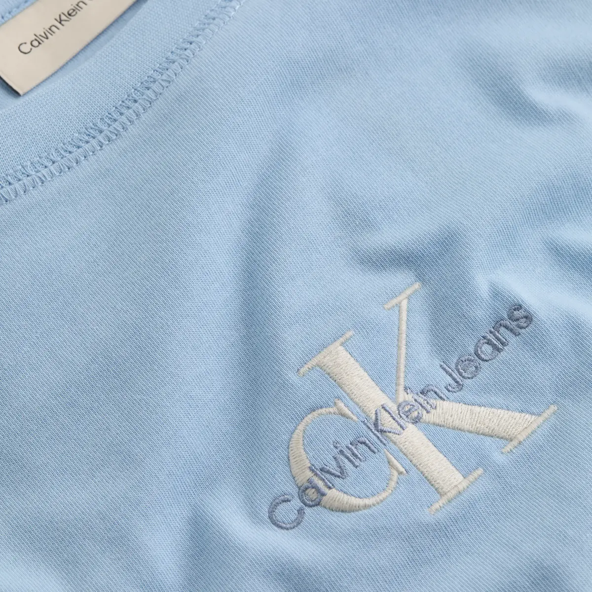 Calvin Klein Mavi Erkek T-Shirt & Polo