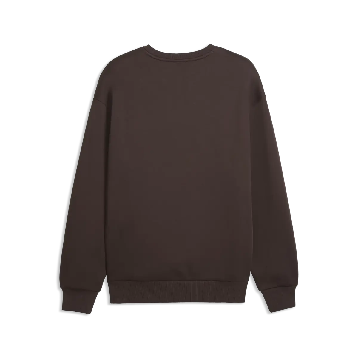 PUMA ESS ELEVATED CAT LOGO Crew Kahverengi Erkek Sweatshirt