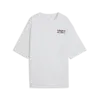 Puma WARDROBE ESS Graphic Tee Gri Unisex T-Shirt & Polo