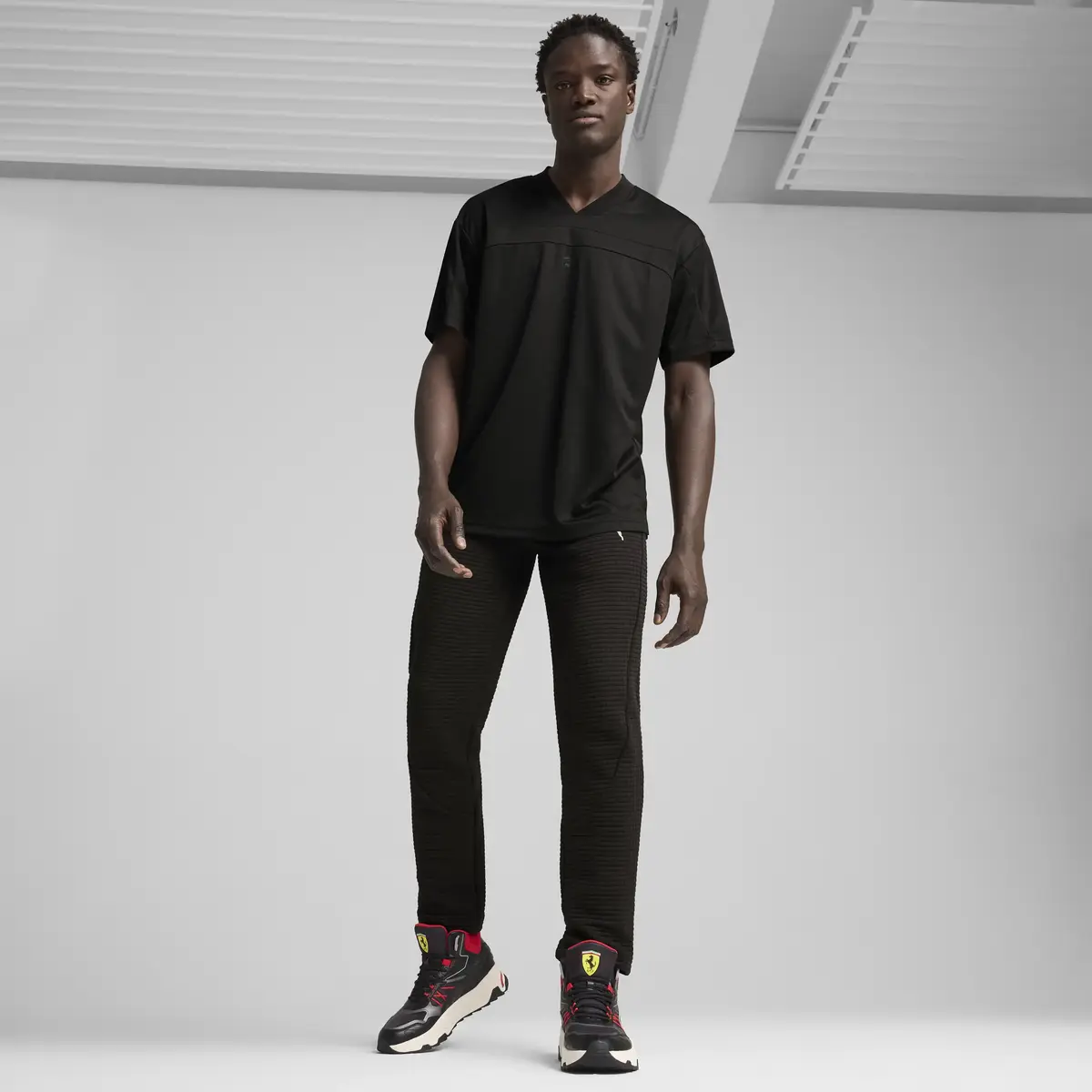 Puma Ferrari Trinity Mid WTR Siyah Erkek Spor Ayakkabı