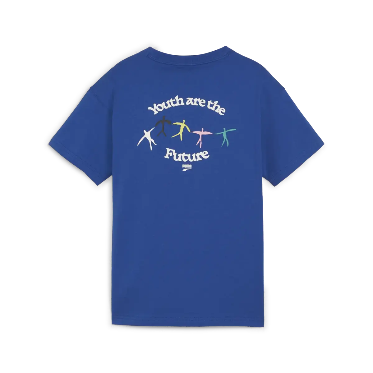 Puma DOWNTOWN Graphic Tee Mavi Erkek T-Shirt & Polo