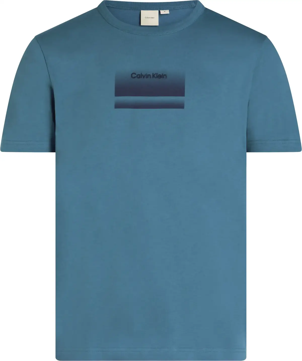 Calvin Klein GRADIENT LOGO T-SHIR, CHA Mavi Erkek T-Shirt & Polo