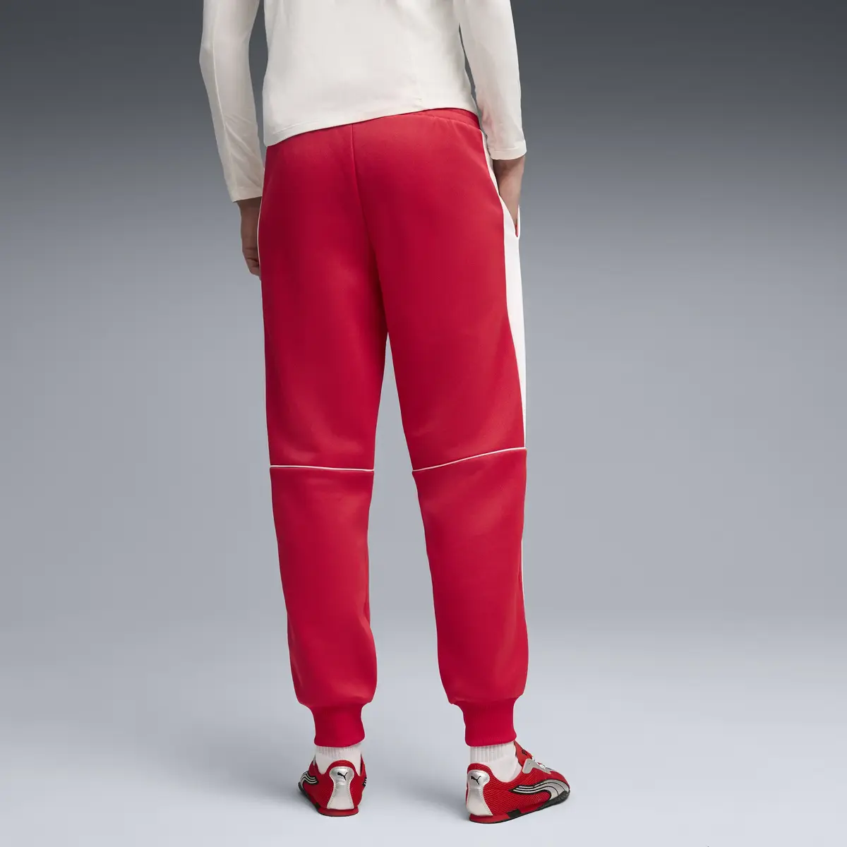 Puma Ferrari MT7 Track Pants Kırmızı Erkek Eşofman Alt