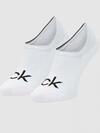 Calvin Klein CK MEN FOOTIE HIGH Beyaz Erkek 2li Çorap Set