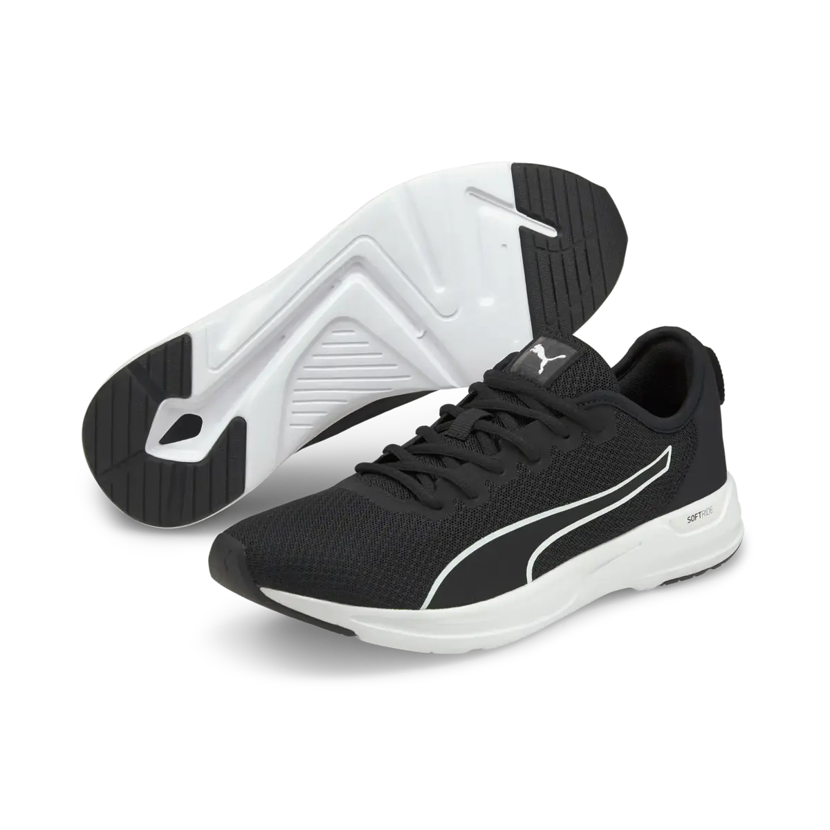 Puma Accent Siyah Erkek Yürüyüş ve Koşu Ayakkabısı