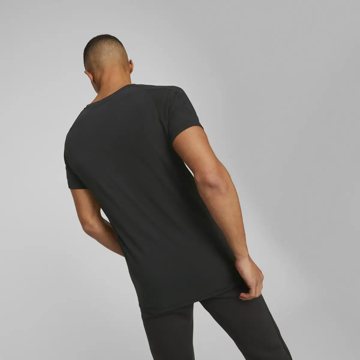 Puma EVOSTRIPE Tee Siyah Erkek/Unisex T-Shirt