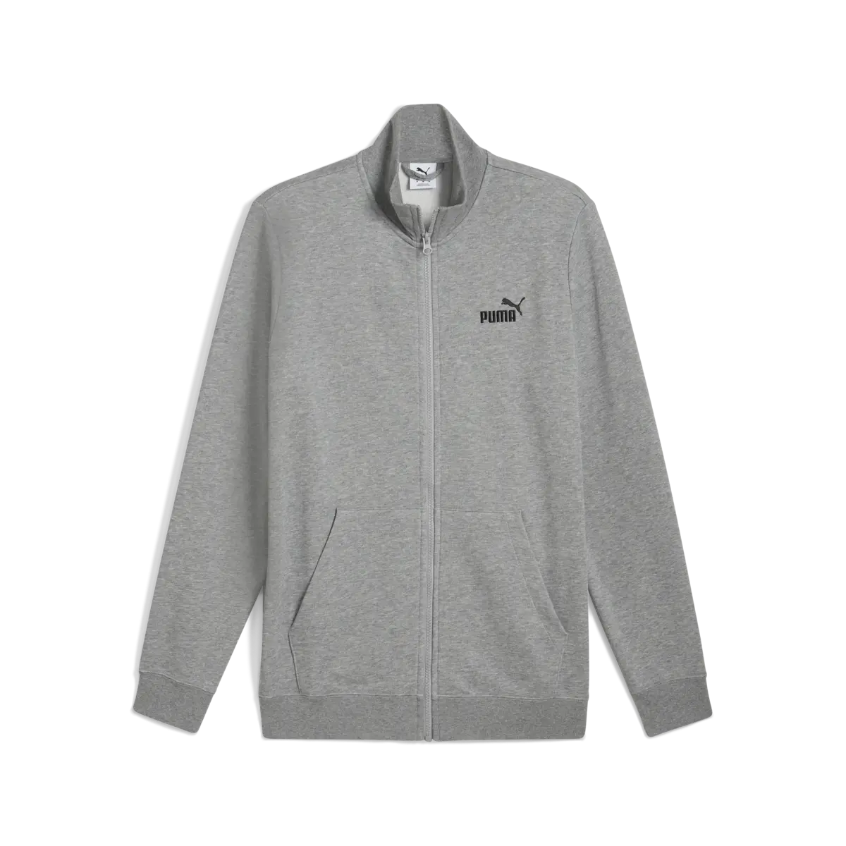 Puma ESS No. 1 Logo Track Jacket TR Gri Erkek Fermuarlı Üst