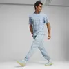 Puma X PTC Striped Tee Mavi Erkek T-Shirt