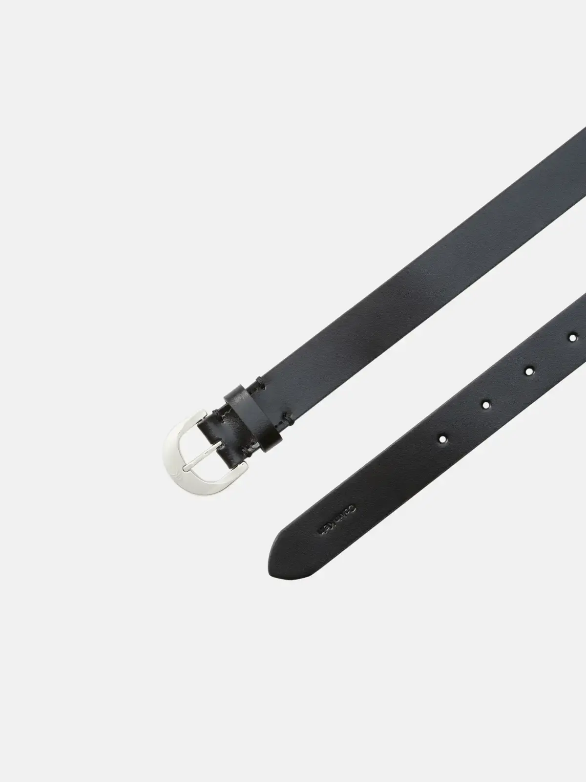 Calvin Klein Casual Pin Buckle 25MM Siyah Kadın Kemer