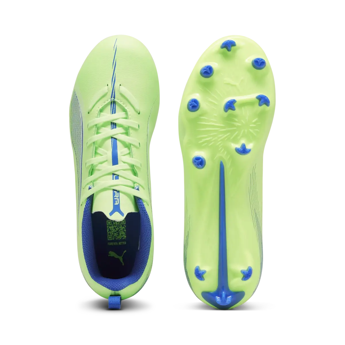 Puma ULTRA 5 PLAY FG/AG Jr Yeşil Çocuk Krampon