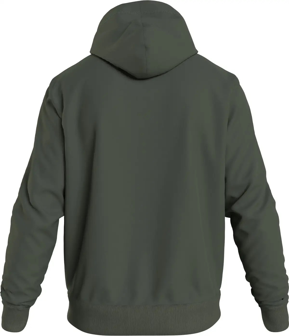 Calvin Klein SQUARE LOGO HOODIE Erkek Yeşil Hoodie