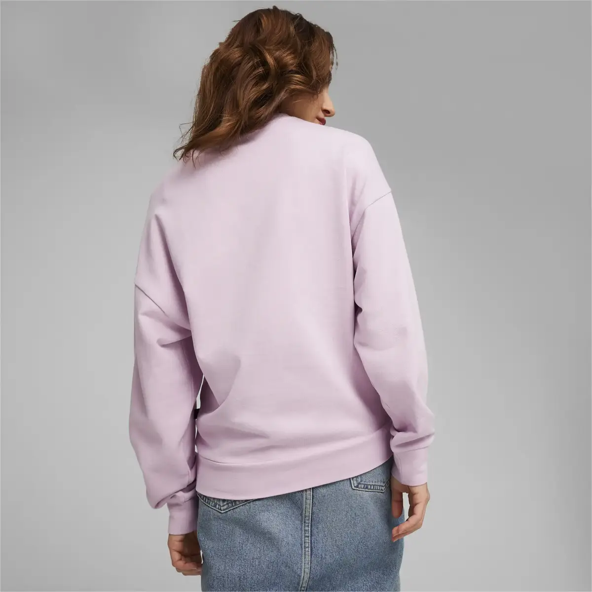 Puma BETTER ESSENTIALS Crew TR Lila Kadın Sweatshirt
