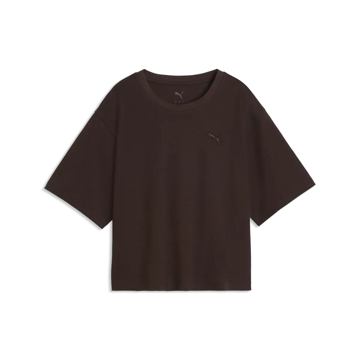 PUMA PUMA CLASS Relaxed Tee Kahverengi Kadın T-Shirt
