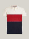 Tommy Hilfiger COLORBLOCK REG POLO, XNN Kırmızı Erkek T-Shirt