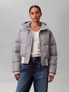Calvin Klein YD NYLON INSULATED D, 5GE Siyah Kadın Mont
